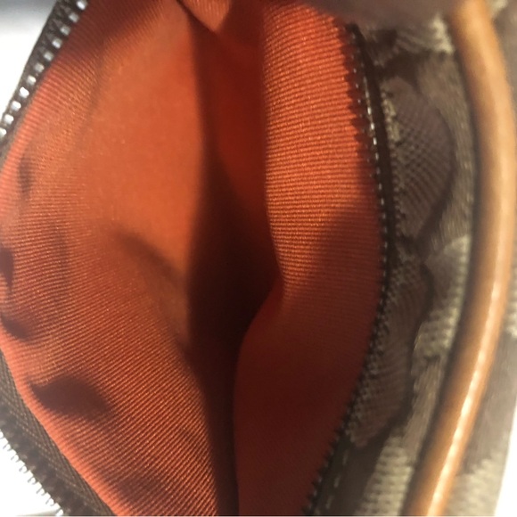 COACH SMALL CANVAS SLING BAG - Picture 4 of 9